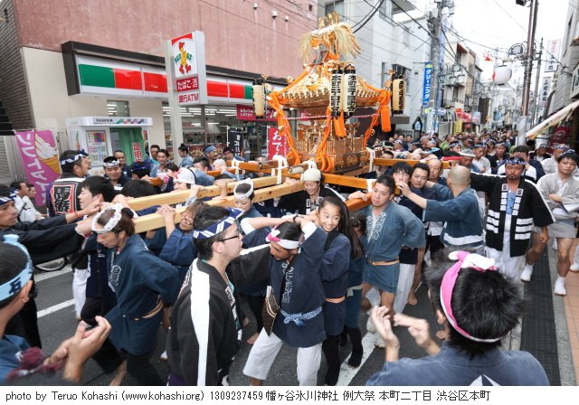 氷川神社例大祭 1309237459 幡ヶ谷氷川神社 例大祭 本町二丁目 渋谷区本町 thumbnail