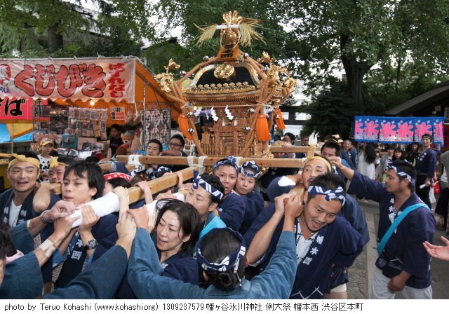 氷川神社例大祭 1309237579 幡ヶ谷氷川神社 例大祭 幡本西 渋谷区本町 thumbnail