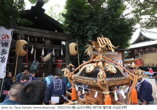 氷川神社例大祭 1309237583 幡ヶ谷氷川神社 例大祭 幡本西 渋谷区本町 thumbnail