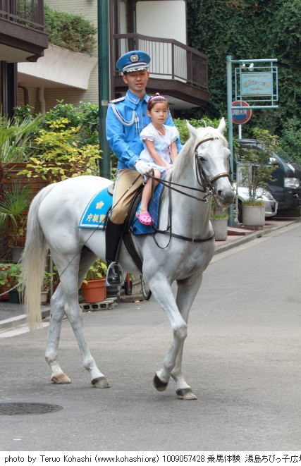 湯島・ちびっ子広場 2010年9月5日 1009057428 乗馬体験 湯島ちびっ子広場2010 photo