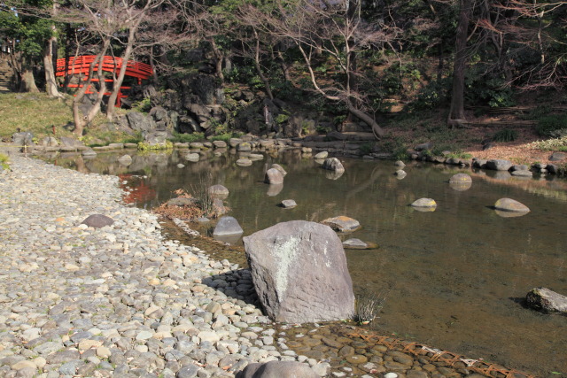 2月の小石川後楽園 1302051379 小石川後楽園 通天橋 大堰川 文京区後楽 photo